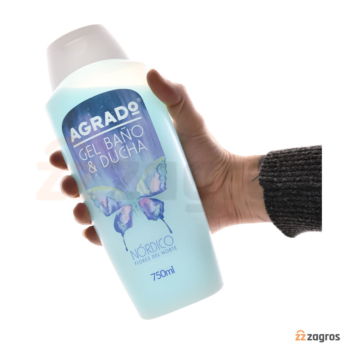 شامپو بدن آگرادو با رایحه گل های شمالی 750 میل AGRADO NORDICO GEL BANO — تصویر ۶