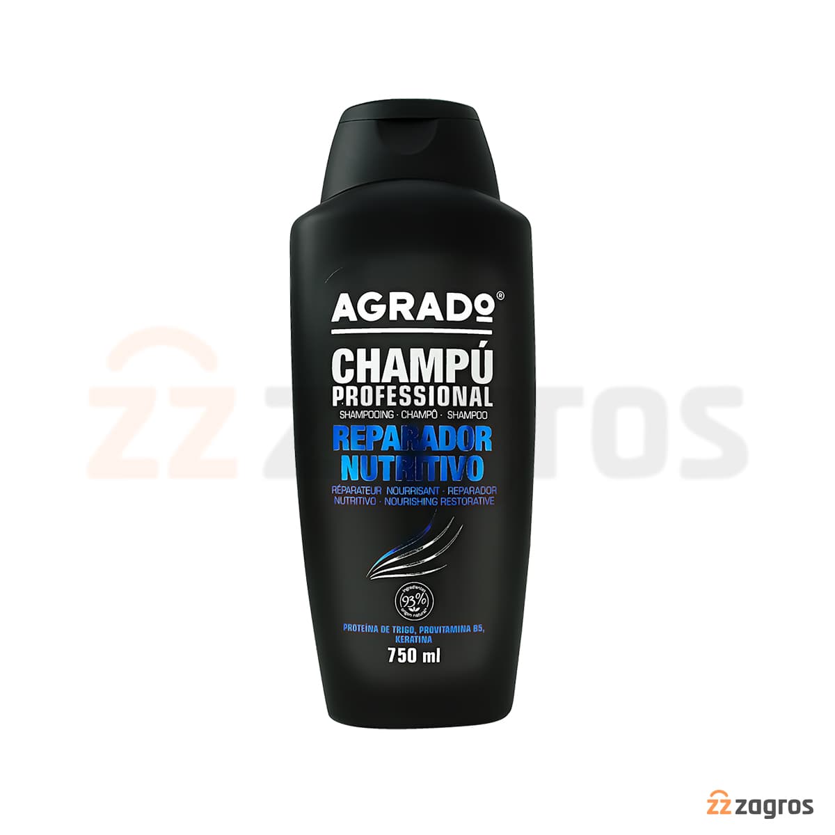 شامپو سر تقویت کننده وترمیم کننده مو آگرادو 750 میل AGRADO REPARADOR — تصویر ۱۰