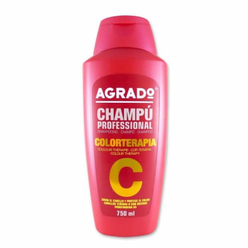 شامپو آگرادو مناب موهای آسیب دیده و رنگ شده AGRADO COLOUR THERAPY — تصویر ۶