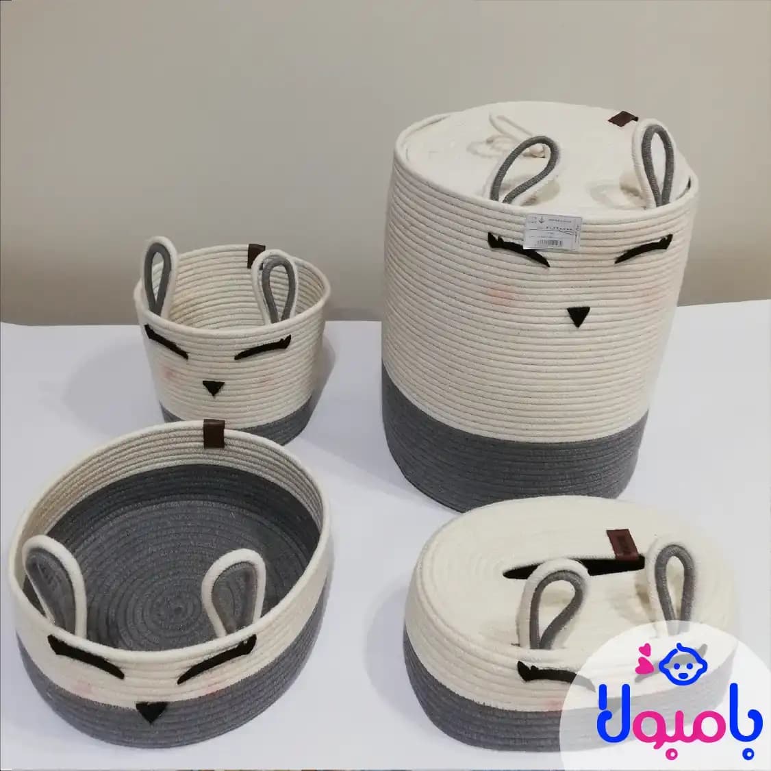 ست سبد قیطونی نظم دهنده نوزاد-لوکس — تصویر ۳