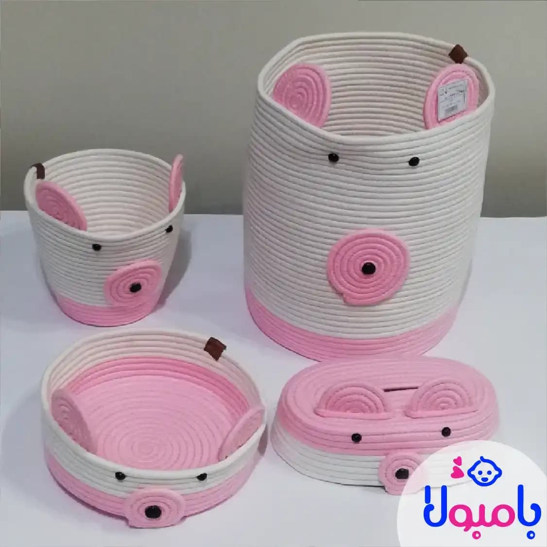 ست سبد قیطونی نظم دهنده نوزاد – طرح فانتزی — تصویر ۸