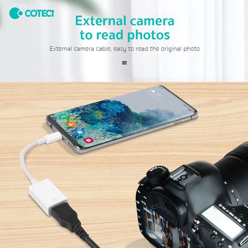 مبدل USB OTG به USB-C کوتتسی مدل 33016 — تصویر ۹
