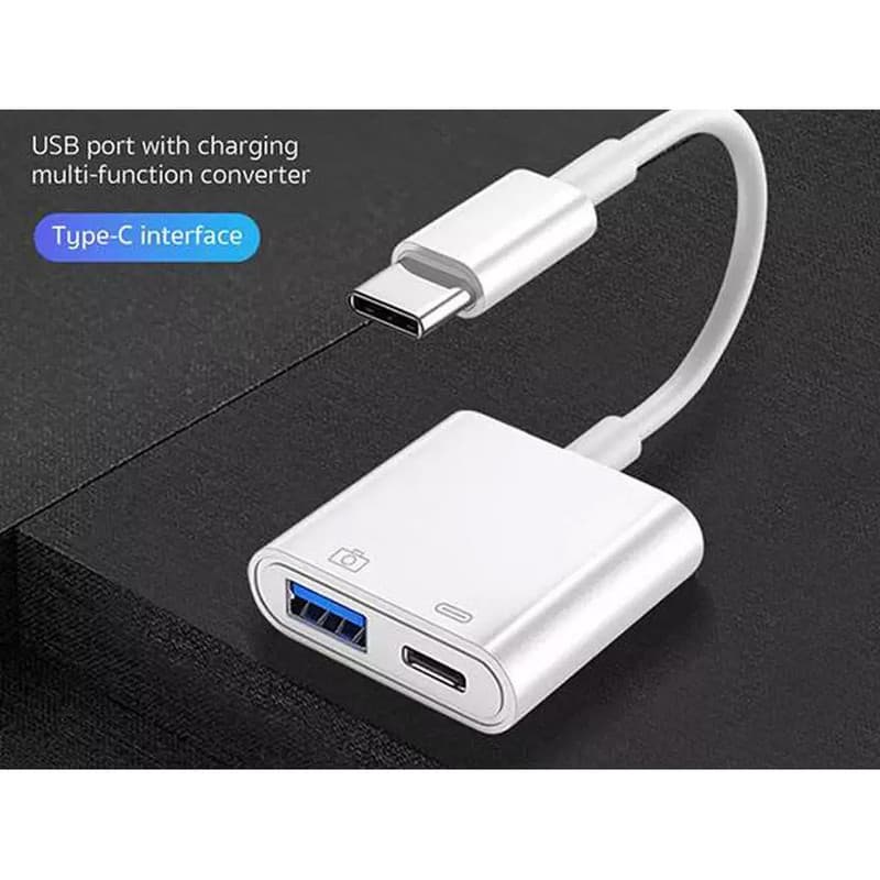کابل OTG USB-C به USB / USB-C کوتتسی مدل 33017 طول 0.15 متر — تصویر ۳