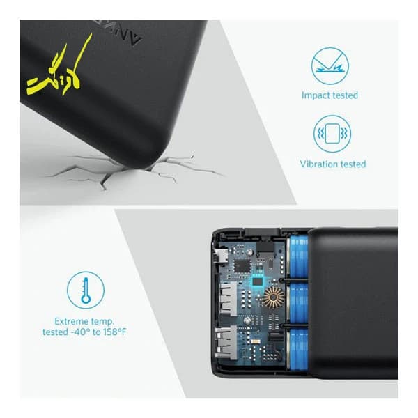 پاور بانک انکر Anker A1278 ظرفیت 20000mAh — تصویر ۳