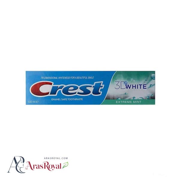 خمیر دندان کرست 100میل مدل Crest 3D WHITE — تصویر ۶