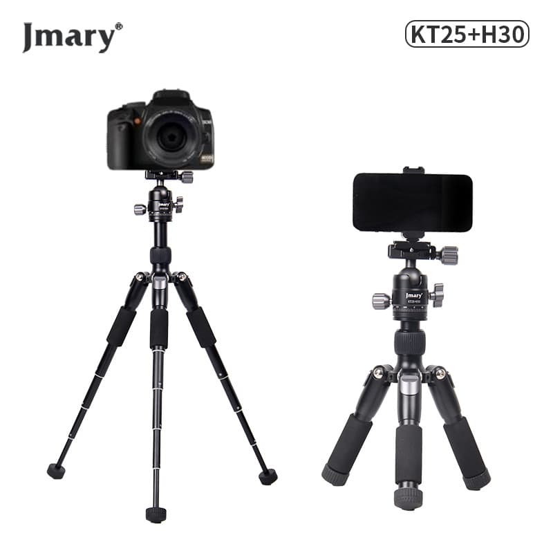سه پایه دوربین جی ماری مدل KT25+H30 مجموعه 3 عددی — تصویر ۱۲