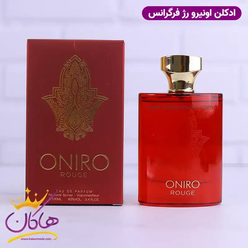 ادکلن فراگرنس ورد اونیرو رژ مدل باکارات رژ ۵۴۰ حجم 100 میل