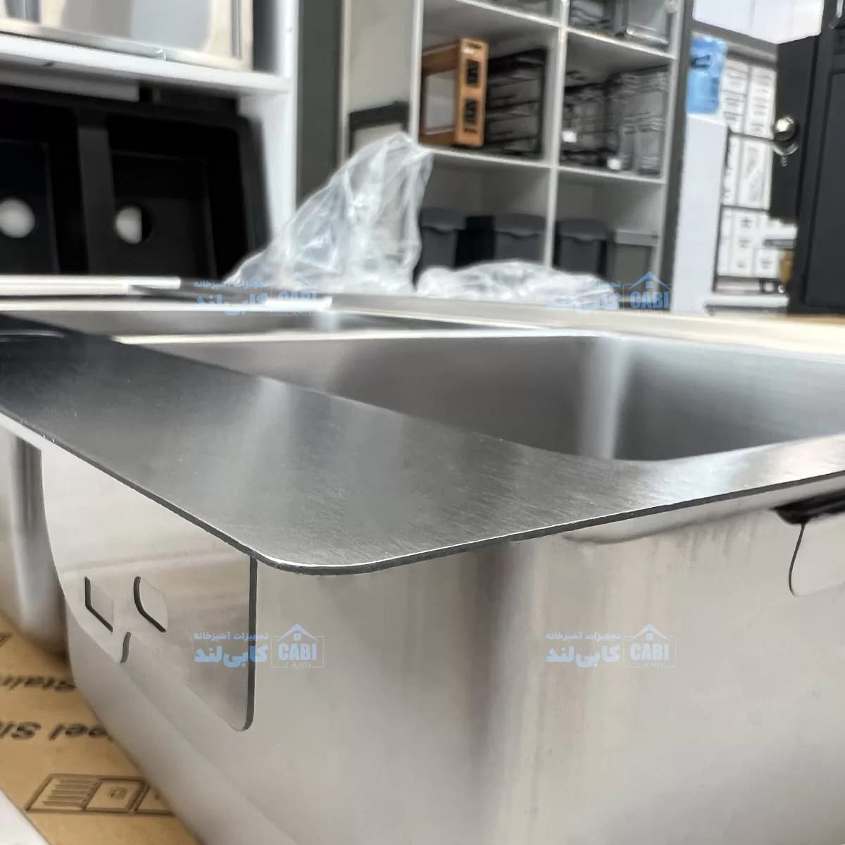 سینک ایلیا استیل 2070 توکار — تصویر ۷