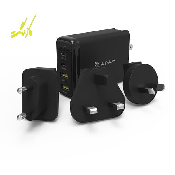 شارژر رومیزی 100 وات آدام المنتس Adam Elements OMNIA Pro به همراه کابل USB-C To USB-C — تصویر ۷