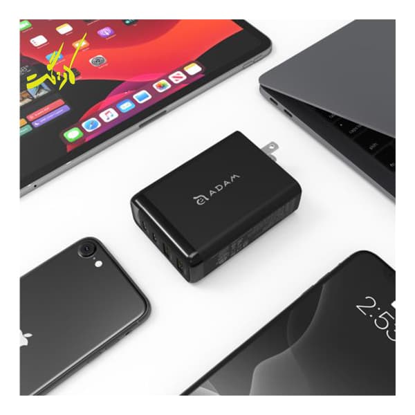 شارژر رومیزی 100 وات آدام المنتس Adam Elements OMNIA Pro به همراه کابل USB-C To USB-C — تصویر ۶