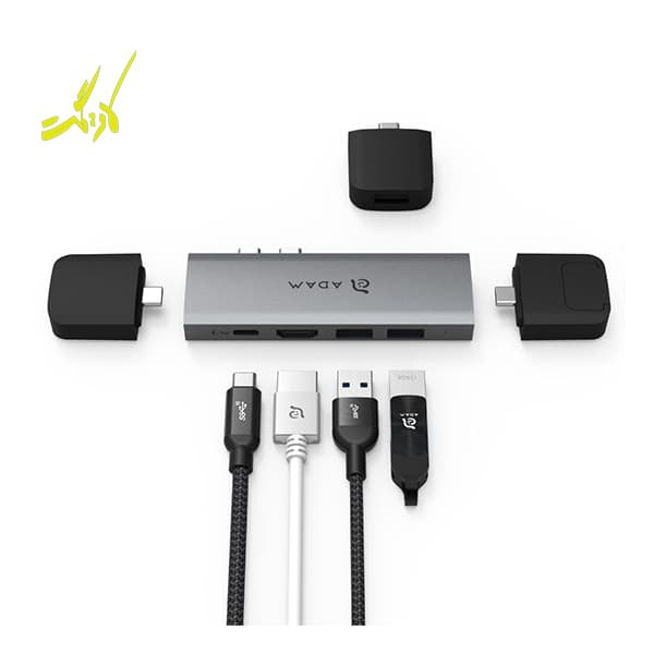 هاب 10 پورت USB-C آدام المنتس Adam Elements CASA Hub X — تصویر ۷