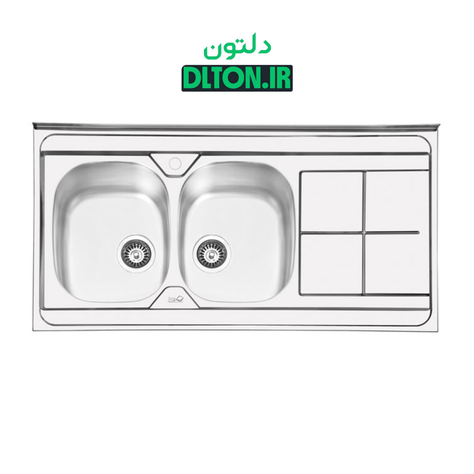 سینک ایلیا استیل 1041 روکار