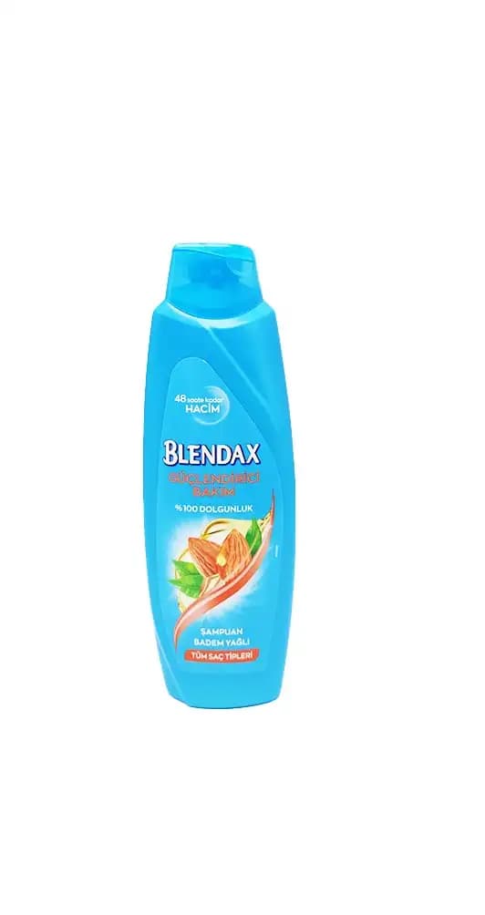 شامپو بلانداکس BLENDAX مدل GUCLENDIRICI BAKIM مناسب انواع مو حجم 500 میل