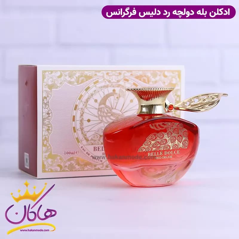 ادکلن فراگرنس ورد زنانه دولچه رد دلیس مدل ایدن جویسی اپل ۰۱ حجم 100 میل — تصویر ۳