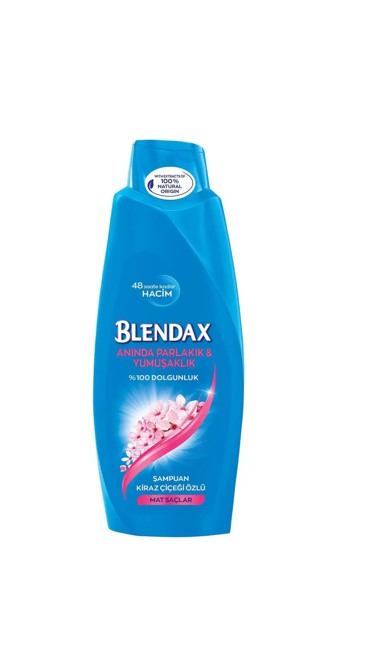 شامپو بلانداکس BLENDAX مدل ANINDA PARLAKLIK YUMUSAKLIK مناسب موهای مات حجم 500 میل — تصویر ۲