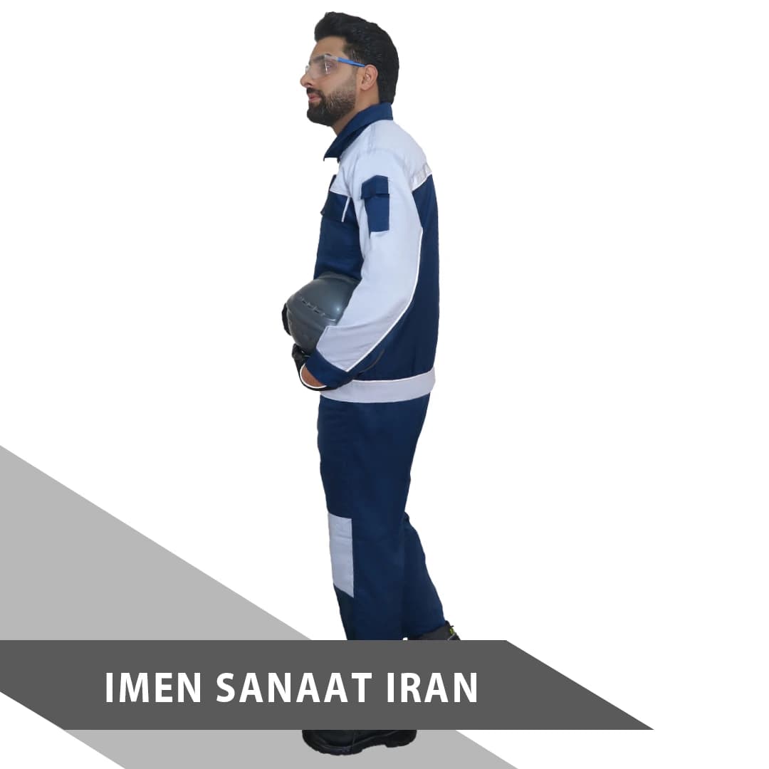 لباس کار صنعتی مهندسی ایمن صنعت کد 680 — تصویر ۲