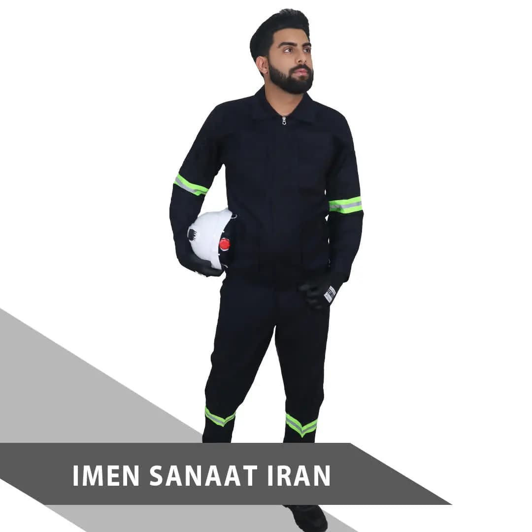 لباسکار سفارشی پارچه 30-70 شبرنگدار نسوز ایمن صنعت کد 835 — تصویر ۳