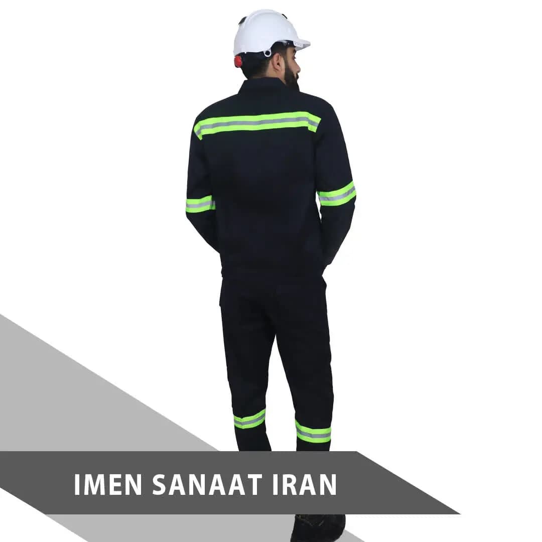 لباسکار سفارشی پارچه 30-70 شبرنگدار نسوز ایمن صنعت کد 835 — تصویر ۲