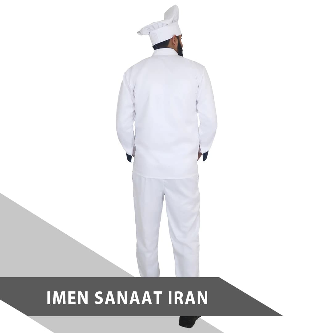 لباس کار مردانه آشپزی کد 785 — تصویر ۲