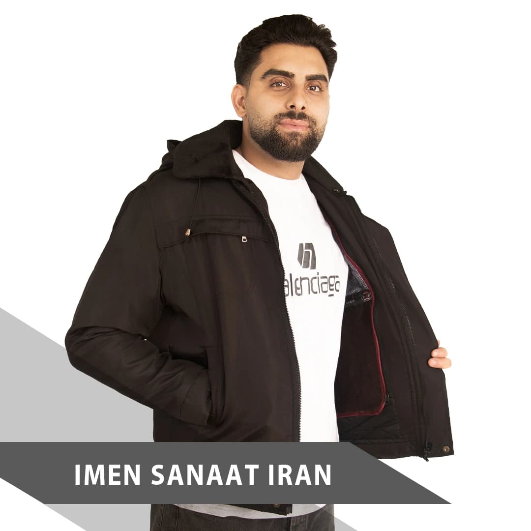 لباس کار زمستانی اورکت مردانه مدل آریانا کد 985