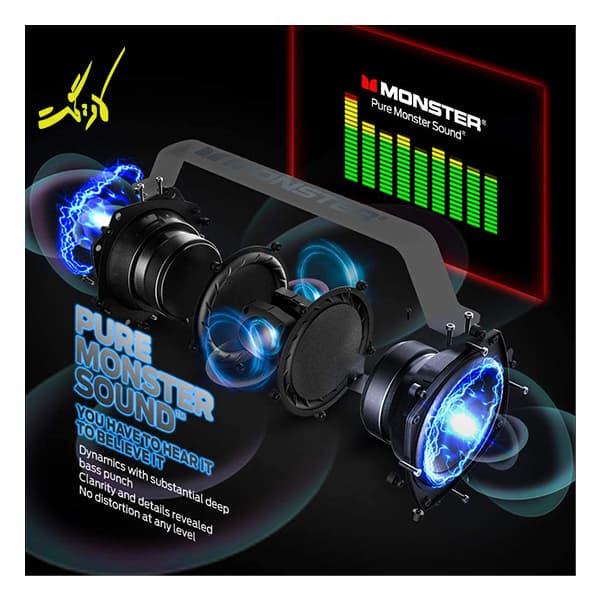 اسپیکر بلوتوث مانستر Monster Adventurer Force — تصویر ۹