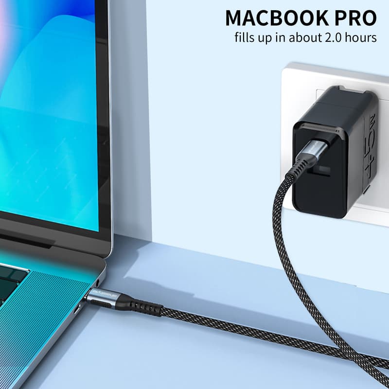 کابل USB-C آهااستایل مدل XC01 – 100W طول 1 متر — تصویر ۱۰