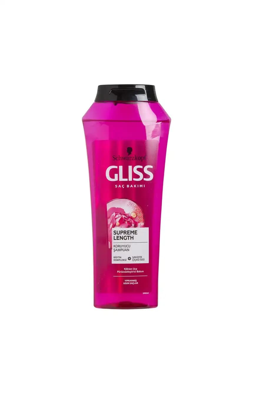 شامپو گلیس GLISS مدل SUPREME LENGHT مناسب موهای آسیب دیده حجم 500 میل