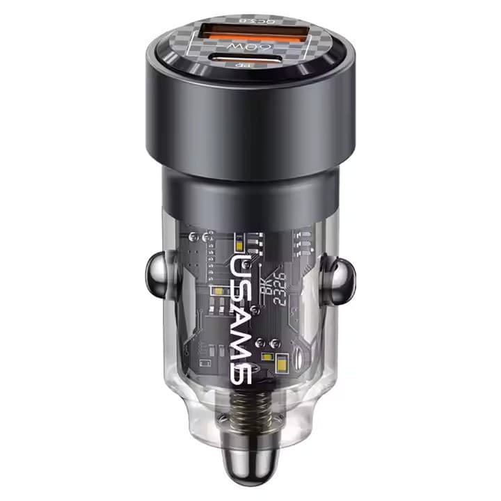 شارژر فندکی 60 وات یوسمز مدل US-CC208 C39 — تصویر ۹
