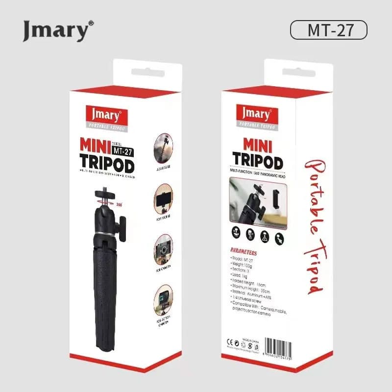 سه پایه دوربین جی ماری مدل MT-27 — تصویر ۷