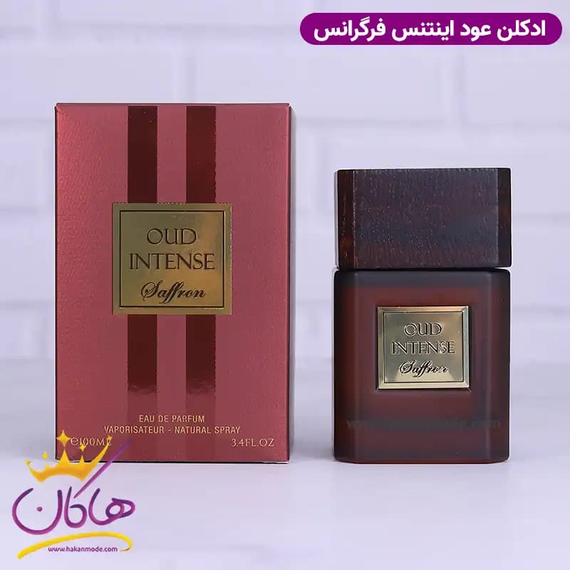 ادکلن فراگرنس یونیسکس عود اینتنس سافرون 100 میل — تصویر ۴