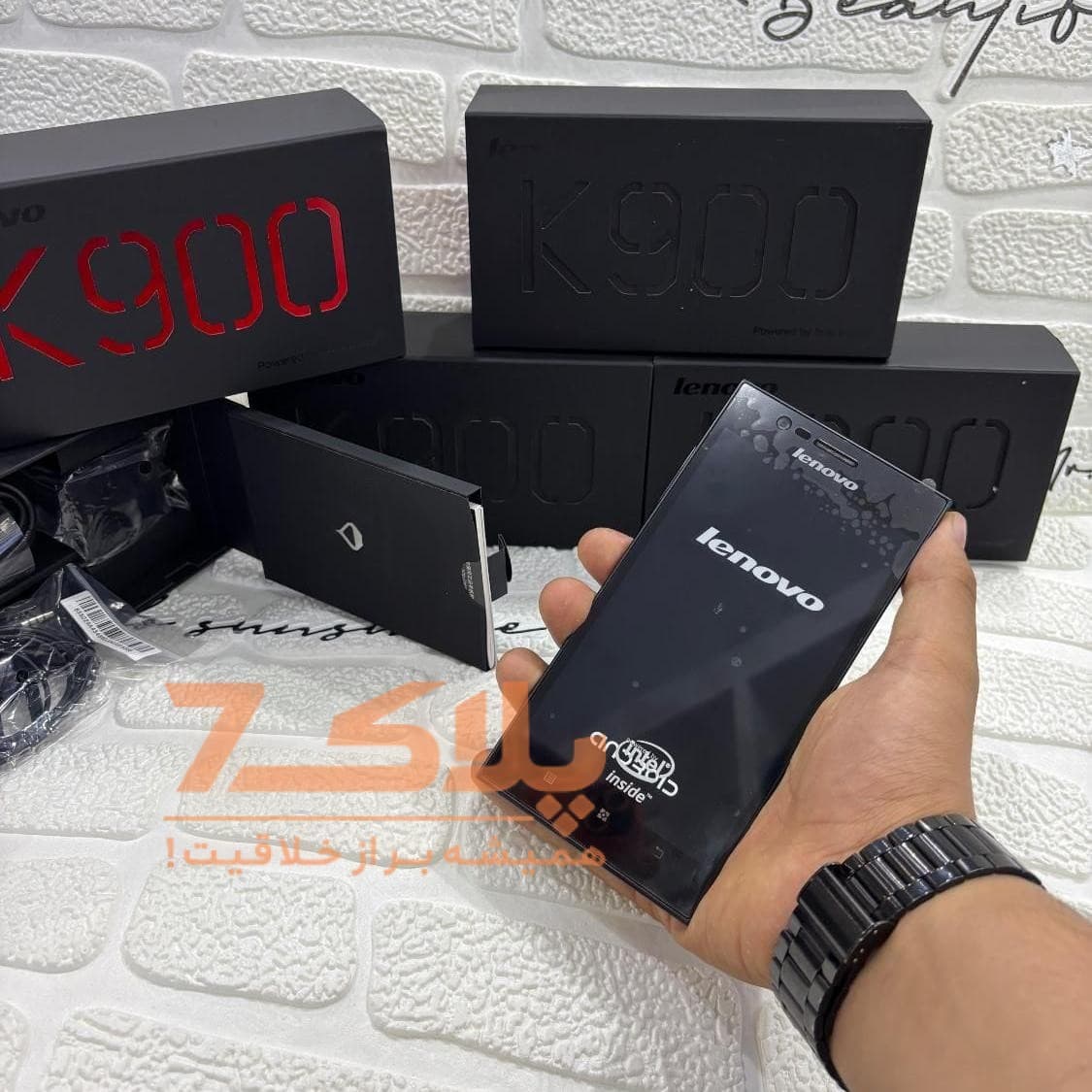 گوشی اوپن باکس لنوو K900 | حافظه 16 رم 2 حافظه Lenovo K900 16/2 GB — تصویر ۳