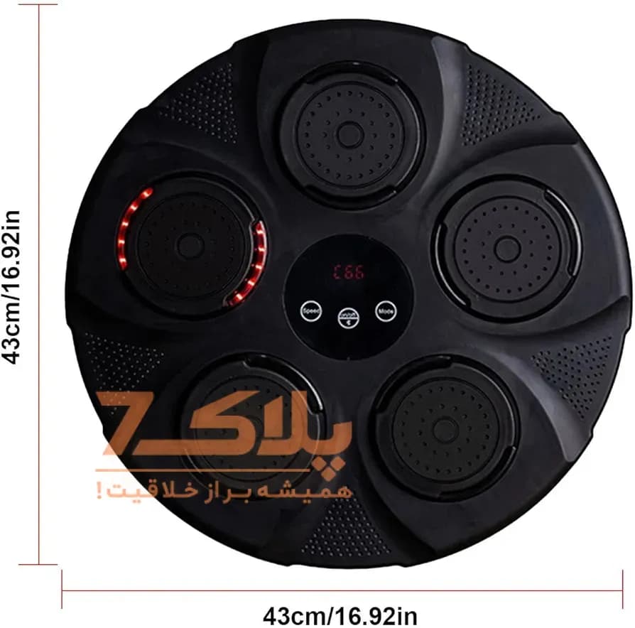 دستگاه بوکس هوشمند دیواری Intelligent music boxing target — تصویر ۱۰