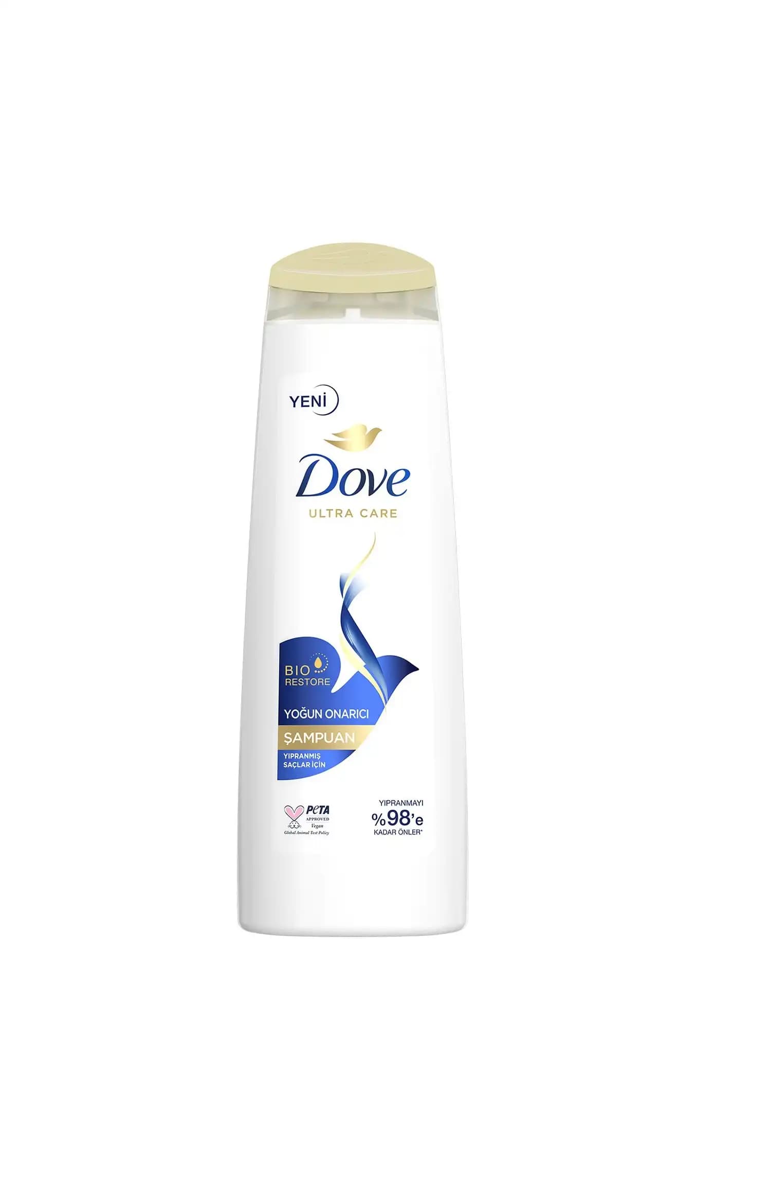 شامپو ترمیم کننده داو DOVE مخصوص موهای آسیب دیده حجم 400 میل