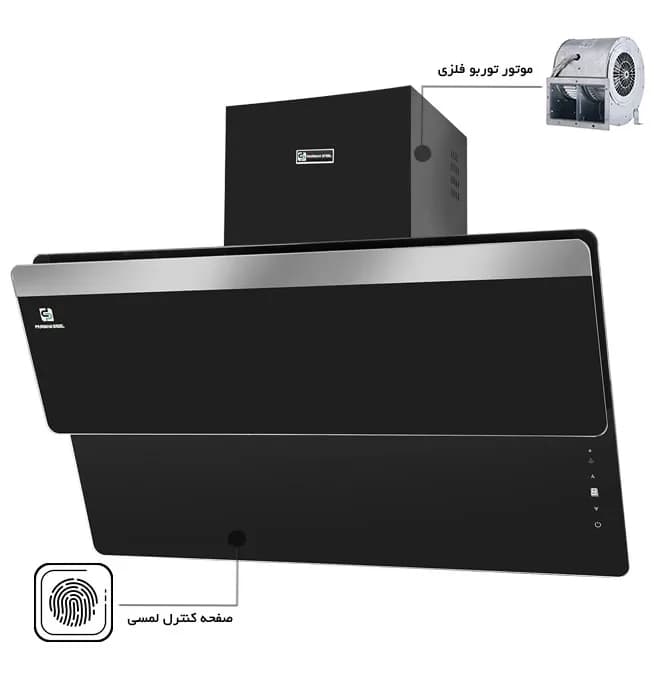 هود پرنیان استیل PH 1907 — تصویر ۴