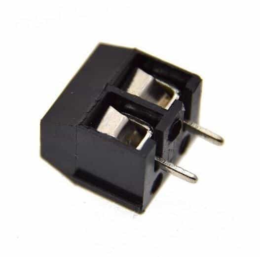 ترمینال پیچی مدل KF126-2pin رنگ مشکی بسته 5 تایی — تصویر ۳