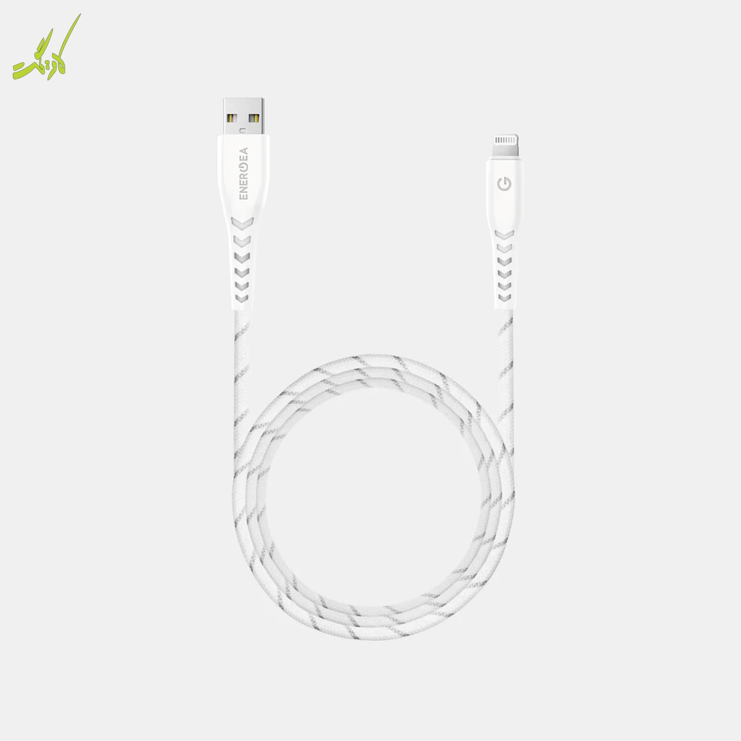 کابل USB-A به لایتنینگ انرژیا Energea NYLOFLEX با استاندارد C89 طول ۱.۵ متر — تصویر ۵