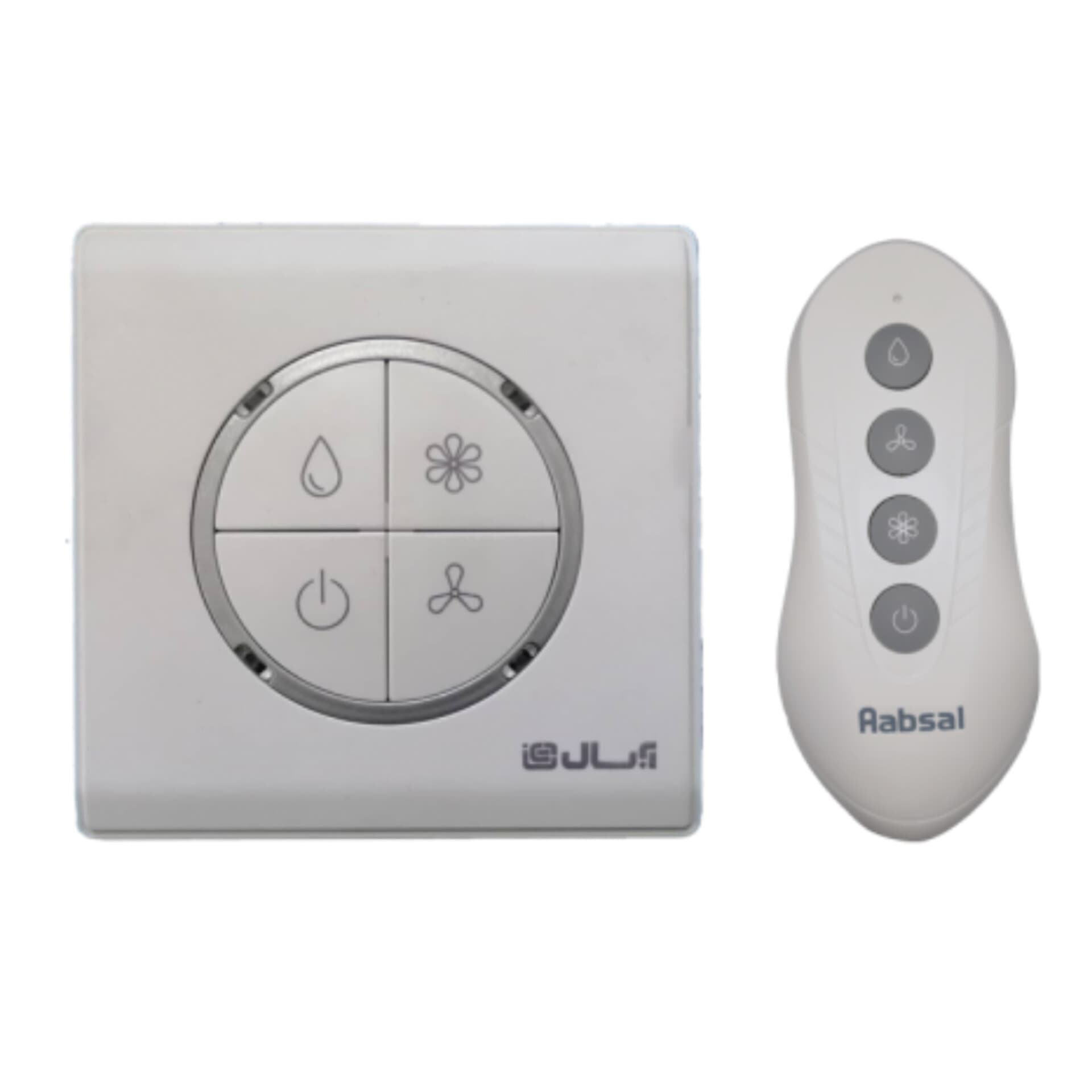 کولر آبسال پشت بامی (مجهز به کلید الکترونیک و ریموت) مدل AC55R — تصویر ۲