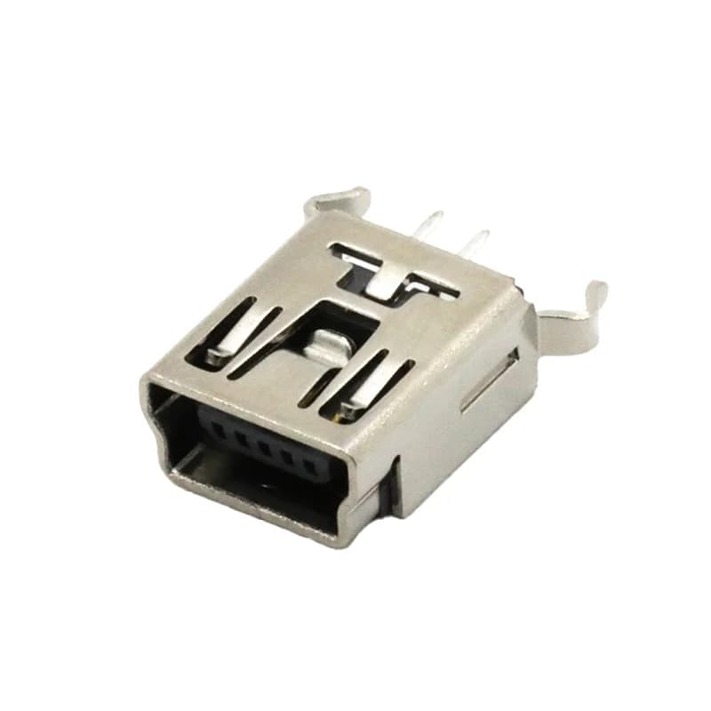 کانکتور USB Mini روبردی ایستاده — تصویر ۲
