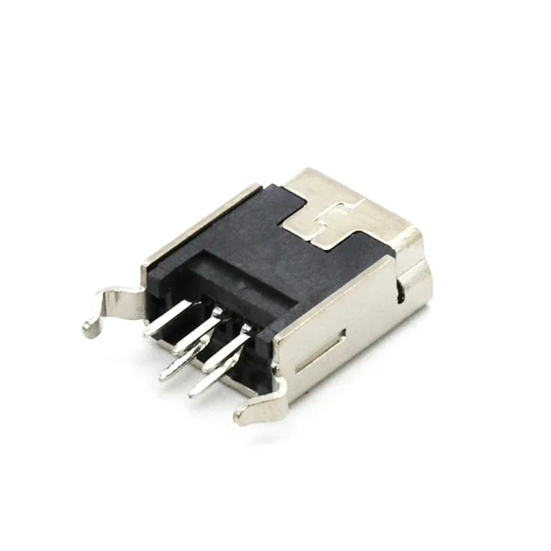 کانکتور USB Mini روبردی ایستاده — تصویر ۳