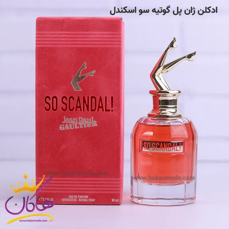 ادکلن اورجینال زنانه ژان پل گوتیه سو اسکندل 80 میل |Jean Paul Gaultier So Scandal — تصویر ۵