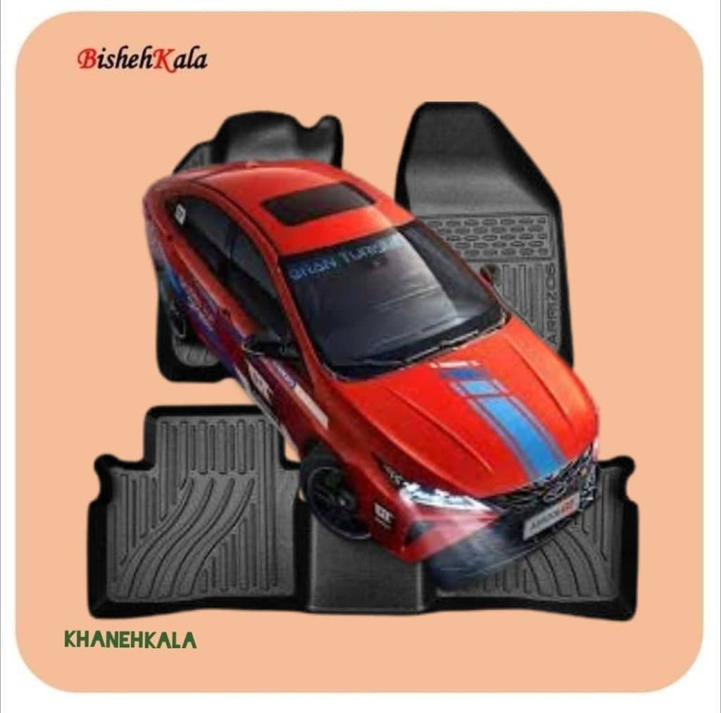 کفپوش سه بعدی لاکچری خودرو چری آریزو 6 GT کد(7)