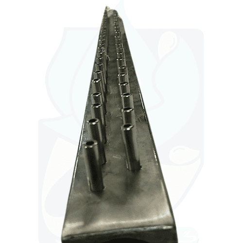 نازل بارانی استیل 304 نگیر دو ردیفه ثابت توپیچ 1 اینچ 200 سانتی مدل NBST1-S2-200 — تصویر ۱۱