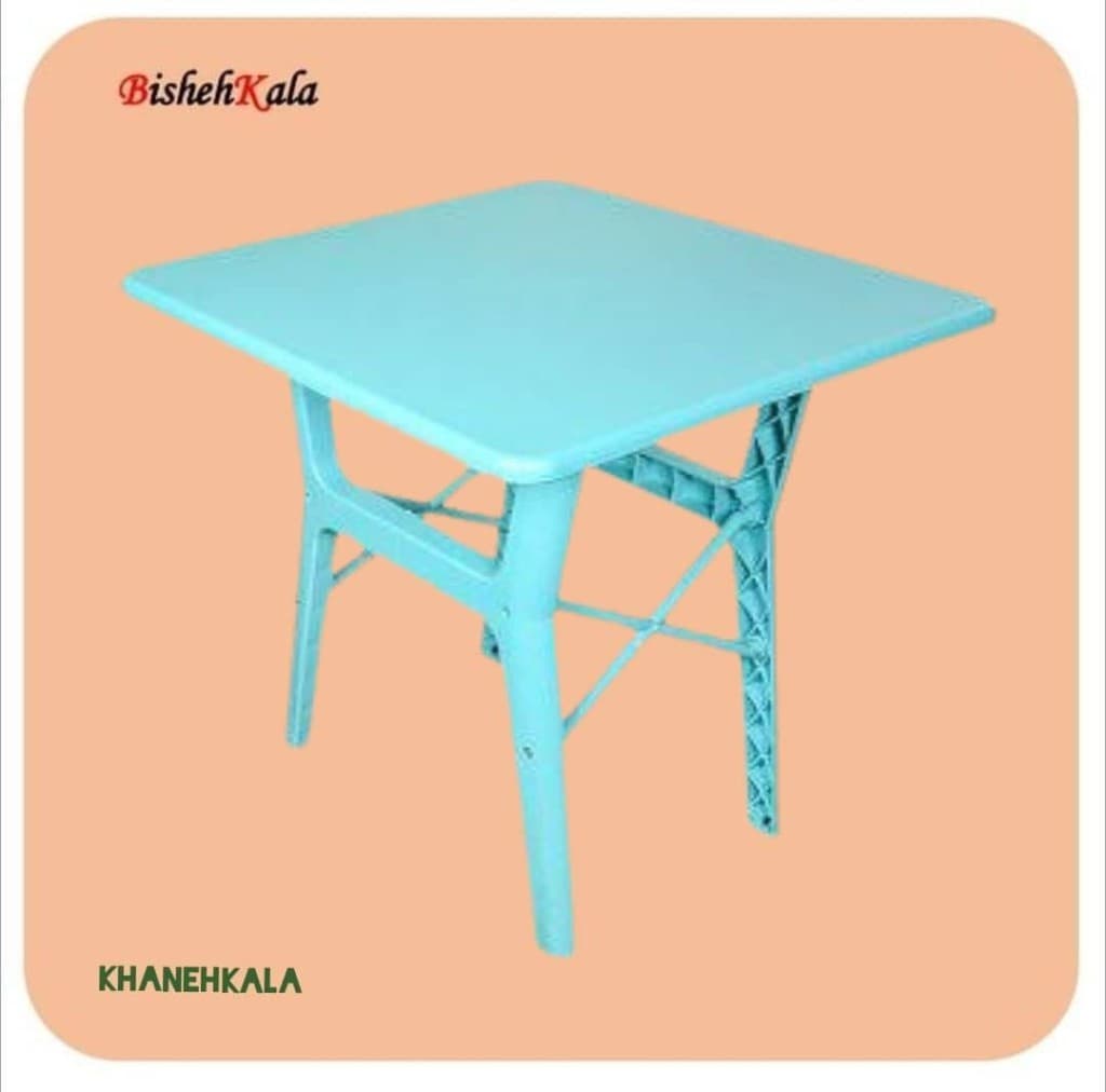 میز باغی و ویلایی با صفحه مربع کد(7) — تصویر ۳