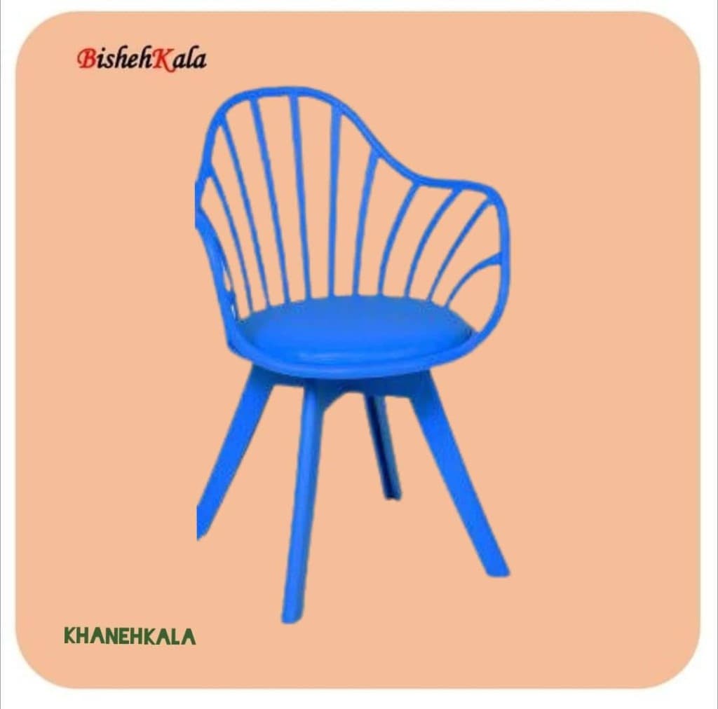 صندلی باغی و ویلایی 53 با کفی گلدوزی شده کد(7)