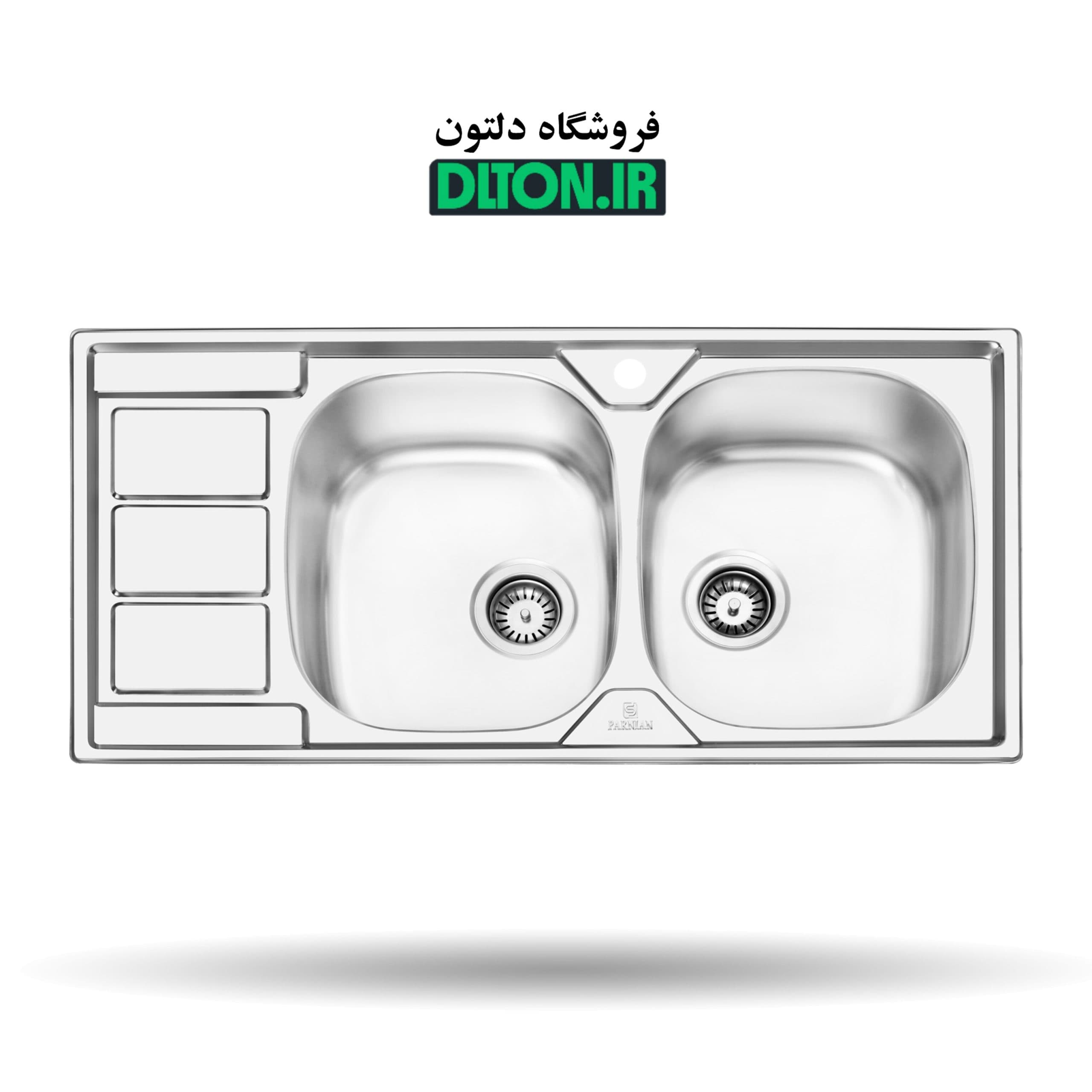 سینک پرنیان استیل مدل PS1217 توکار