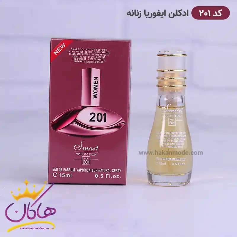 ادکلن اسمارت زنانه 201 ایفوریا 15 میل — تصویر ۴