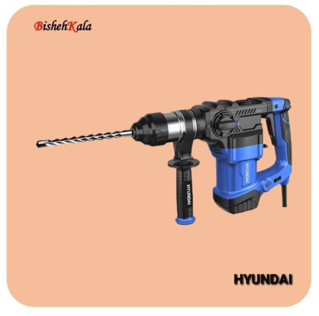 دریل بتن کن 1400 وات HYUNDAI هیوندای مدل HP9632 کد(3)