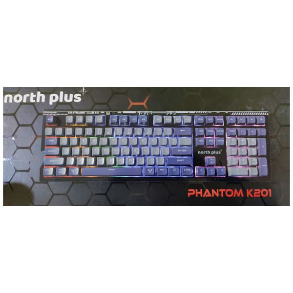 کیبورد نورث پلاس مدل phantom k201 — تصویر ۳