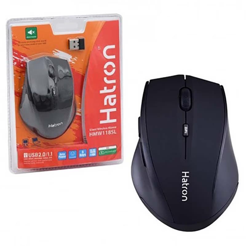 ماوس بی سیم هترون مدل HMW118SL — تصویر ۱۱