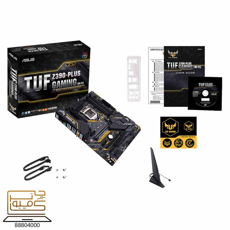 مادربرد ایسوس ASUS Z390 GAMING PLUS WIFI D4 — تصویر ۶